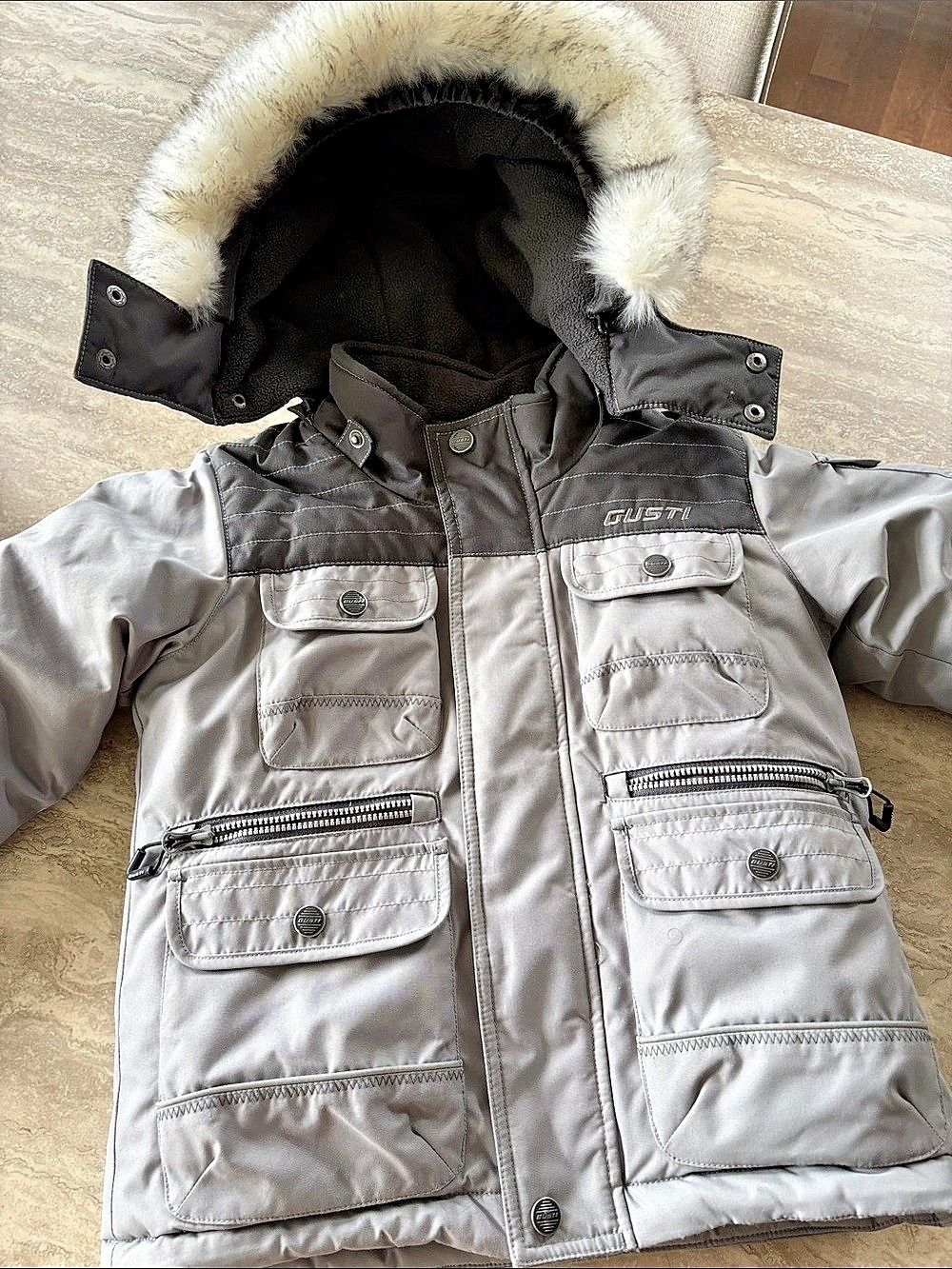Gusti Snowsuit Winter Jacket and Snow Pants Kids Snow Jacket & Bib